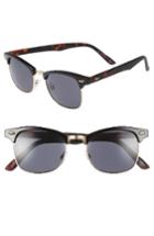 Men's Topman Clubmaster 50mm Sunglasses - Brown