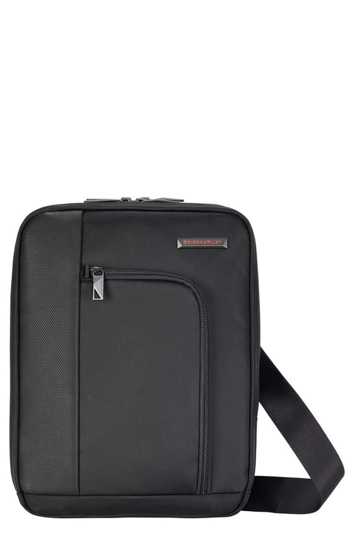 Men's Briggs & Riley Verb - Link Crossbody Bag - Black