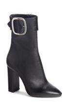 Women's Saint Laurent Buckle Bootie Us / 35eu - Black