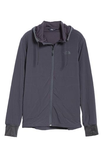 Men's The North Face Mountain 2.0 Quilted Zip Hoodie - Black