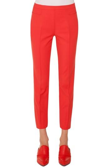 Women's Akris Punto Franca Techno Stretch Pants - Red