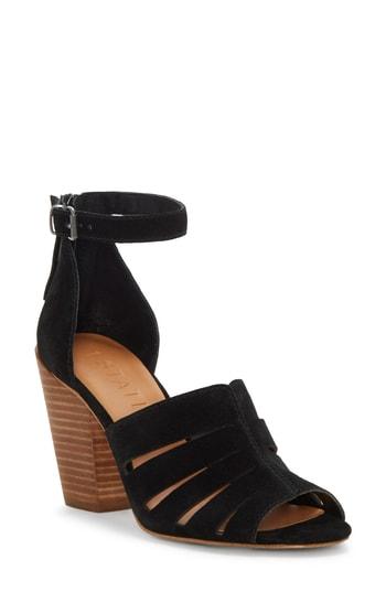 Women's 1.state Nallay Block Heel Sandal M - Black