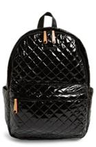 Mz Wallace 'metro' Quilted Oxford Nylon Backpack - Black