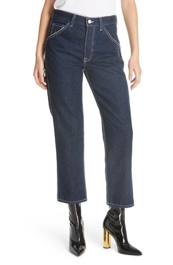 Women's Grlfrnd Janice Carpenter Straight Leg Jeans - Blue