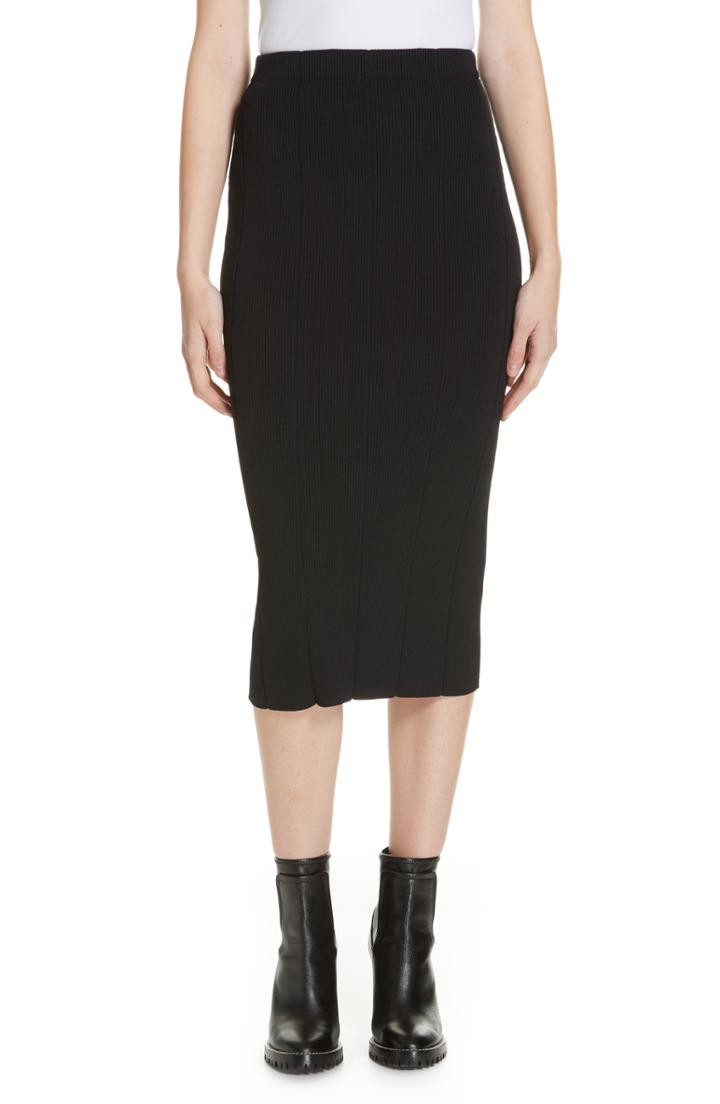 Women's Boss Fersei Knit Skirt - Blue