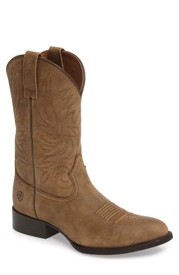 Men's Ariat Heritage Hickok Trail Cowboy Boot M - Brown