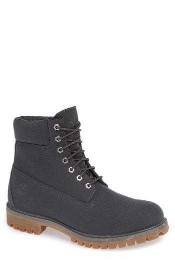 Men's Timberland Premium Plain Toe Boot .5 M - Grey