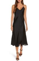 Women's Sincerely Jules Simple Slipdress, Size - Black