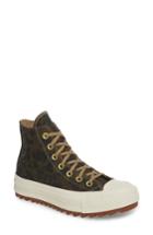 Women's Converse Chuck Taylor All Star Lift Ripple High Top Sneaker M - Green