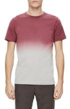 Men's Theory Gaskell Dip Dye Ombre T-shirt - Pink