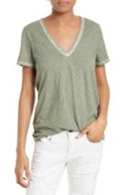 Women's Rag & Bone/jean Sublime Wash Cotton Tee - Green