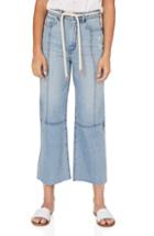 Women's Habitual Tie Waist Wide Leg Jeans - Blue