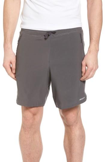 Men's Patagonia Nine Trails Hiking Shorts - Grey