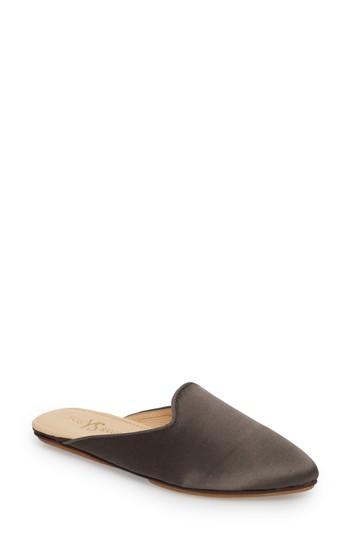 Women's Yosi Samra Vidi Genuine Calf Hair Mule M - Grey