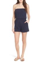 Women's Leith Strapless Cover-up Romper - Blue