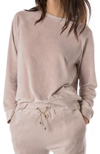 Women's Ragdoll Velour Lounge Sweatshirt