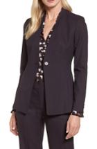 Women's Emerson Rose One-button Suit Jacket - Burgundy
