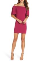 Women's Trina Trina Turk Zeal Off The Shoulder Dress - Purple