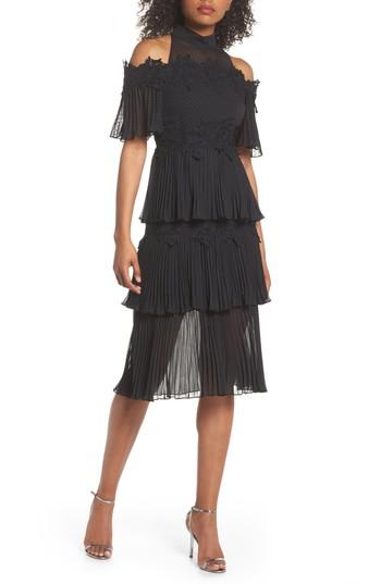 Women's Keepsake The Label Horizons Cold Shoulder Dress - Black