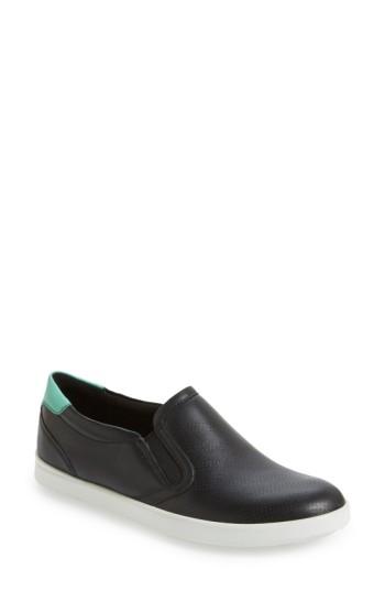 Women's Ecco 'aimee' Slip-on Sneaker -7.5us / 38eu - Black