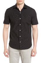 Men's Culturata Pin Dot Sport Shirt - Black