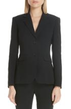 Women's Altuzarra Fenice Two-button Blazer Us / 36 Fr - Black