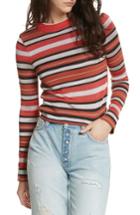 Women's Free People New Age Crewneck Sweater - Pink