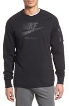 Men's Nike Nsw Air Max Crewneck Sweatshirt - Black