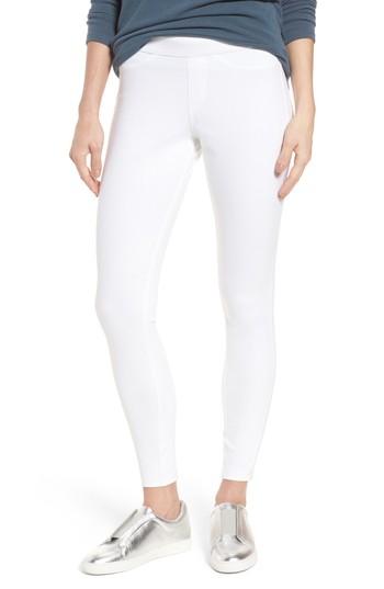 Women's Hue Curvy Fit Jean Leggings - White