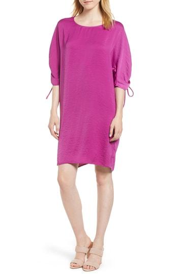 Women's Pleione Shirred Dress - Pink