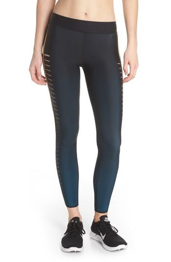 Women's Ultracor Ultra Silk Slash Leggings - Blue