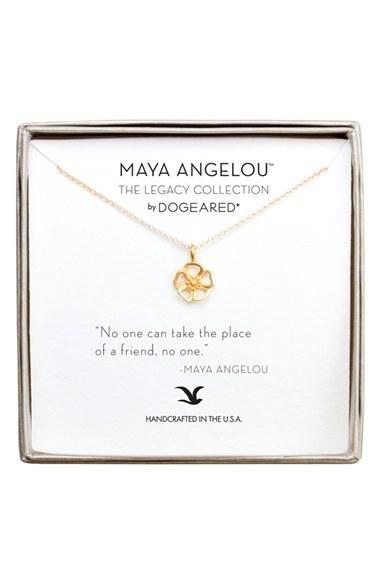 Women's Dogeared 'no One Can Take The Place' Pendant Necklace
