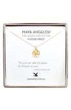 Women's Dogeared 'no One Can Take The Place' Pendant Necklace