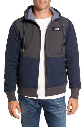 Men's The North Face Tech Zip Hoodie - Blue