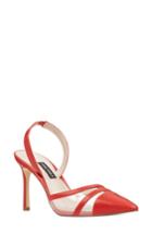 Women's Nine West Exemplify Slingback Pump M - Red