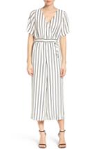 Women's Ali & Jay Stripe Culotte Jumpsuit - White