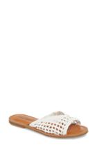 Women's Salvatore Ferragamo Gavi Rainbow Sandal .5 B - Metallic