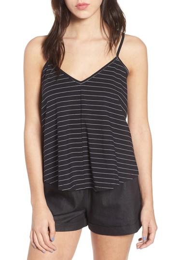 Women's Lira Clothing Harlow Stripe Camisole Top - Black