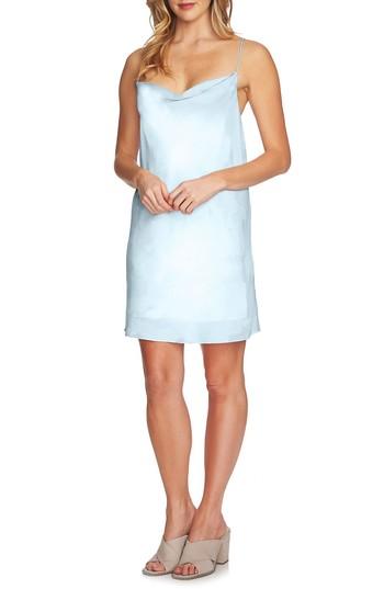 Women's 1.state Cowl Neck Slipdress, Size - Blue