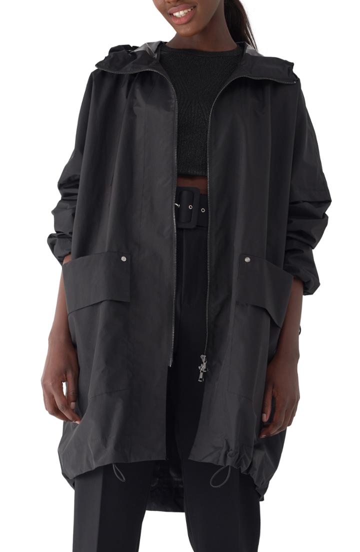 Women's Sosken Unbrella Coat /4 - Black