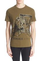 Men's Versace Jeans 'walking Tiger' Foil Print T-shirt