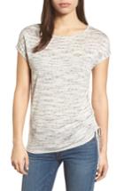 Women's Nic+zoe Refreshing Side Tie Top - Grey