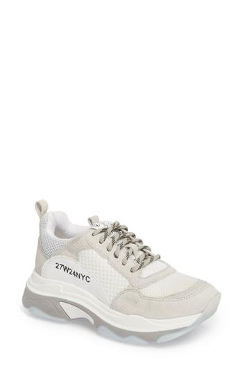 Women's Jslides Ayla Sneaker M - White