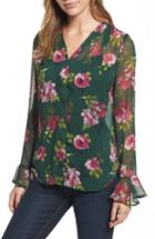 Women's Kut From The Kloth Silvy Floral Print Blouse - Green