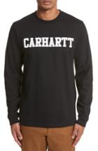 Men's Carhartt Work In Progress College Logo Graphic T-shirt - Black