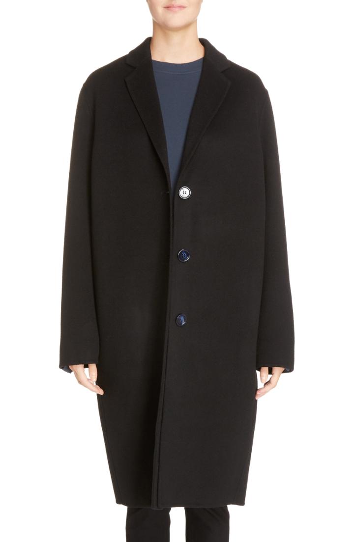 Women's Acne Studios Avalon Wool & Cashmere Coat Us / 38 Eu - Black