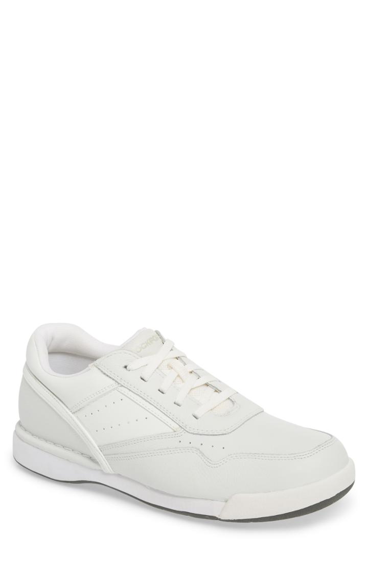 Men's Rockport M7100 Prowalker Sneaker .5 W - White