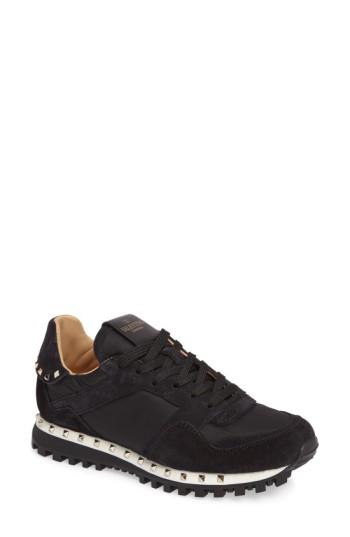 Women's Valentino Garavani Rockstud Sneaker Us / 37eu - Black