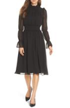 Women's Chelsea28 Ruffle Midi Dress - Black