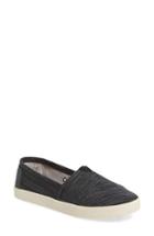 Women's Toms Avalon Slip-on M - Black
